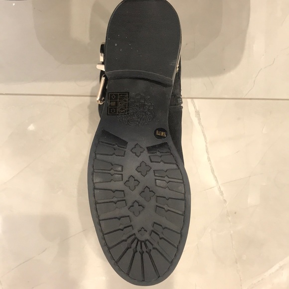 Vince Camuto Black Leather Boots - Picture 7 of 9